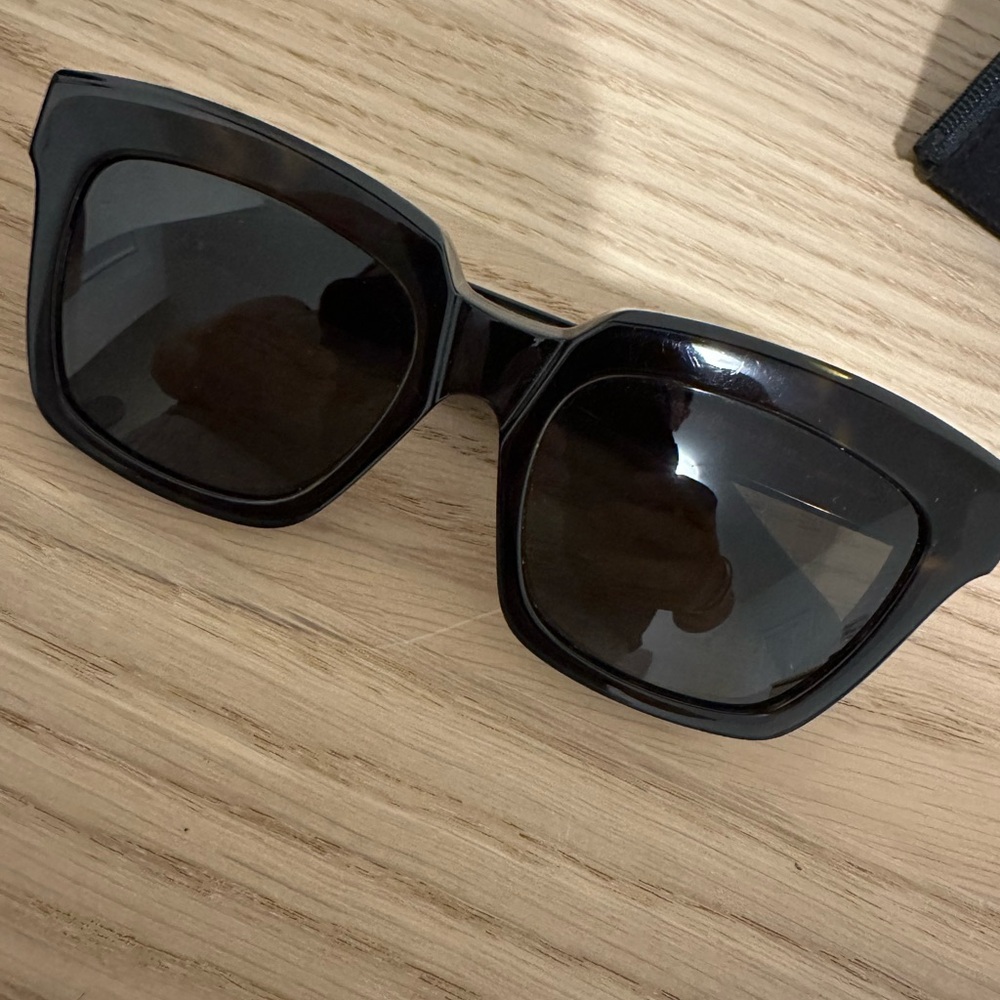 Celine Bold Black Sunglasses